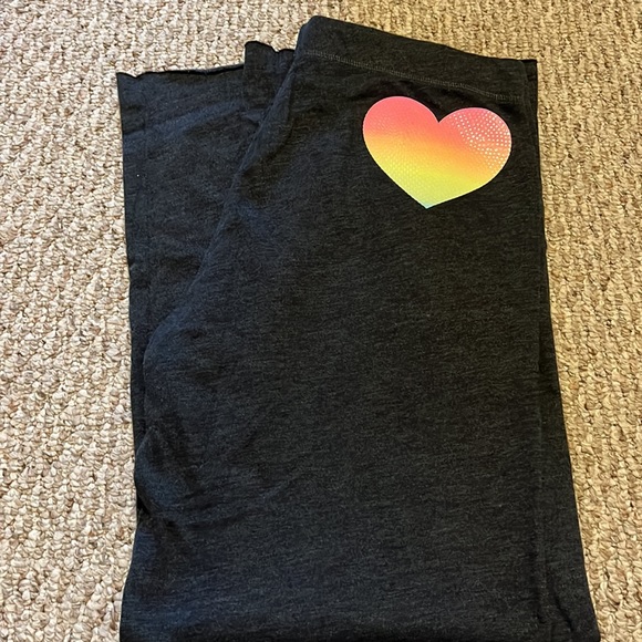 Victorias Secret Pink multicolor ANGEL gray sweatpants - Picture 4 of 4